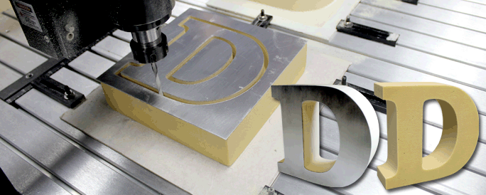 Dimensional Cut-Out Letter