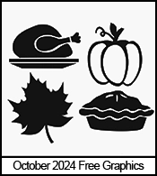 Free Engraving Clipart for August 2024.