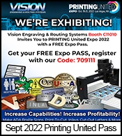 Printing United 2022 Free Expo Pass.