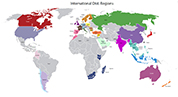 Vision Routing Systems International Sales Representative Map