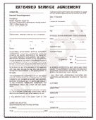 Extended Service Agreement for Vision Engraveing Machines & CNC Router