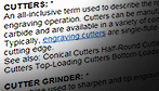 Click Here To View Our Engraving Glossary