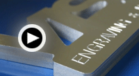 click to play aluminum routing and engraving video