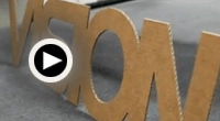 click to play cardboard cut out video
