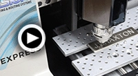 click to play Engraving Plastic Name Tag Video.