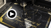 click to play memorial brass burnishing video