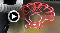 click to play Turkey Napkin Holder Video.