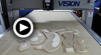 click to play Wood Reigndeer Cutout video.