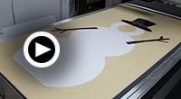 click to play Christmas 2025 Snowman Video.