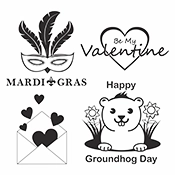 January 2024 Free Engraving Graphics.