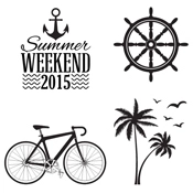 Summer Weekend Graphic